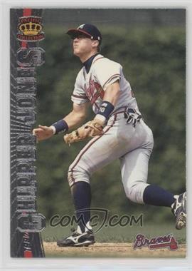 1997 Pacific Crown Collection - [Base] - Silver #235 - Chipper Jones