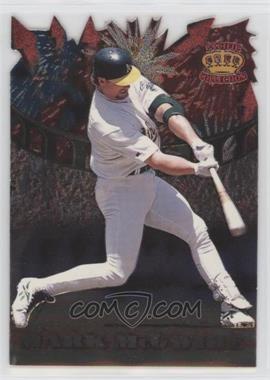 1997 Pacific Crown Collection - Fireworks Die-Cuts #FW-10 - Mark McGwire