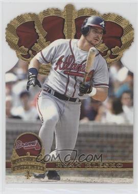 1997 Pacific Crown Collection - Gold Crown Die-Cuts #GC23 - Ryan Klesko