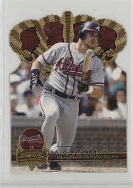 1997 Pacific Crown Collection - Gold Crown Die-Cuts #GC23 - Ryan Klesko