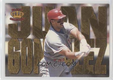 1997 Pacific Crown Collection - Latinos of the Major Leagues #LM-21 - Juan Gonzalez