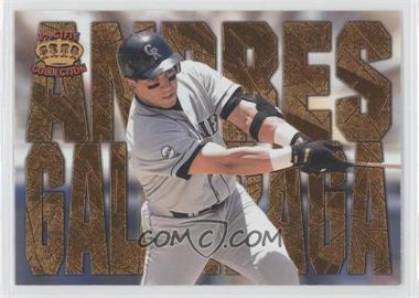 1997 Pacific Crown Collection - Latinos of the Major Leagues #LM-27 - Andres Galarraga