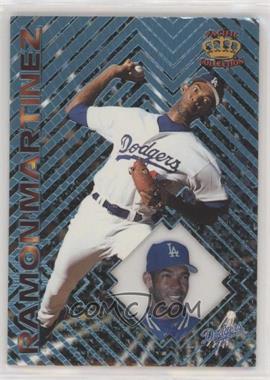 1997 Pacific Crown Collection Prism - [Base] - Light Blue #112 - Ramon Martinez [EX to NM]