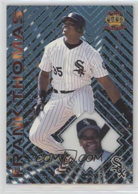 1997 Pacific Crown Collection Prism - [Base] - Light Blue #22 - Frank Thomas