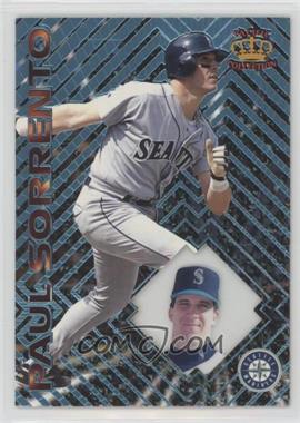 1997 Pacific Crown Collection Prism - [Base] - Light Blue #66 - Paul Sorrento