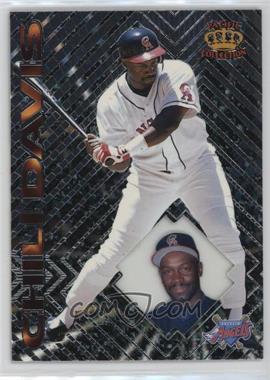 1997 Pacific Crown Collection Prism - [Base] - Platinum #1 - Chili Davis