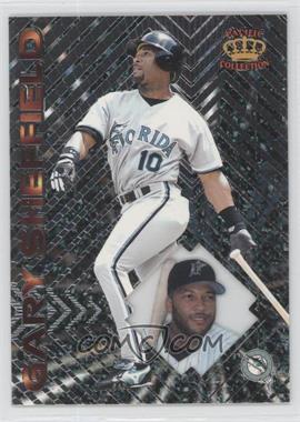 1997 Pacific Crown Collection Prism - [Base] - Platinum #104 - Gary Sheffield