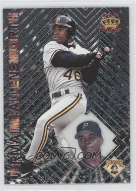 1997 Pacific Crown Collection Prism - [Base] - Platinum #132 - Jermaine Allensworth