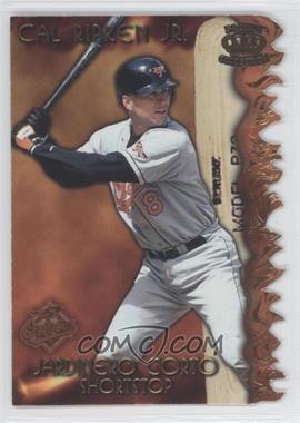 1997 Pacific Crown Collection Prism - Sizzling Lumber #SL-1A - Cal Ripken Jr.