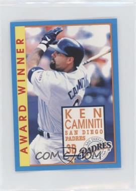 1997 Panini Album Stickers - [Base] #139 - Ken Caminiti