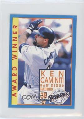 1997 Panini Album Stickers - [Base] #139 - Ken Caminiti