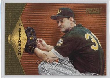 1997 Pinnacle - [Base] - Museum Collection Artist's Proof #107 - Terry Steinbach