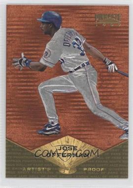 1997 Pinnacle - [Base] - Museum Collection Artist's Proof #37 - Jose Offerman