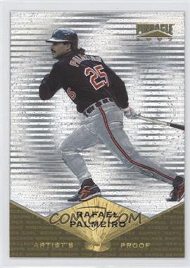 1997 Pinnacle - [Base] - Museum Collection Artist's Proof #43 - Rafael Palmeiro