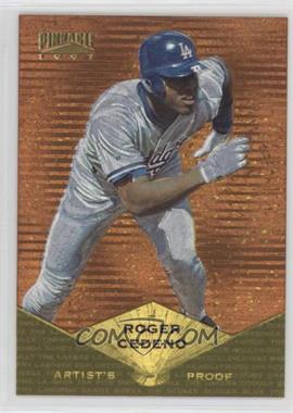 1997 Pinnacle - [Base] - Museum Collection Artist's Proof #46 - Roger Cedeno