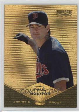 1997 Pinnacle - [Base] - Museum Collection Artist's Proof #78 - Paul Molitor