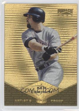 1997 Pinnacle - [Base] - Museum Collection Artist's Proof #84 - Ken Caminiti