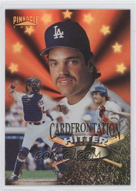 1997 Pinnacle - Cardfrontation #1 - Mike Piazza, Greg Maddux