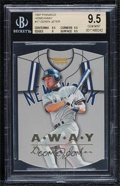 1997 Pinnacle - Magazine Pack Home/Away #17 - Away - Derek Jeter [BGS 9.5 GEM MINT]