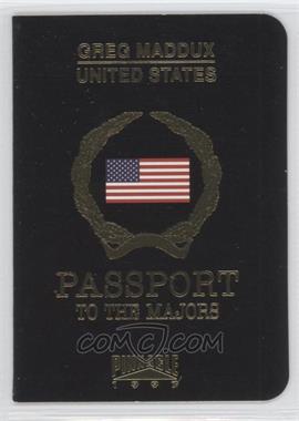 1997 Pinnacle - Passport to the Majors #1 - Greg Maddux