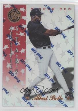 1997 Pinnacle Certified - [Base] - Mirror Red #140 - Albert Belle