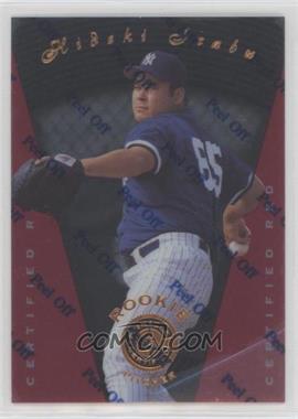 1997 Pinnacle Certified - [Base] - Red #129 - Hideki Irabu [EX to NM]