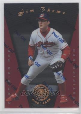 1997 Pinnacle Certified - [Base] - Red #47 - Jim Thome