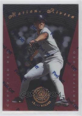 1997 Pinnacle Certified - [Base] - Red #62 - Mariano Rivera