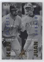 Checklist, Ken Caminiti, Juan Gonzalez [EX to NM]