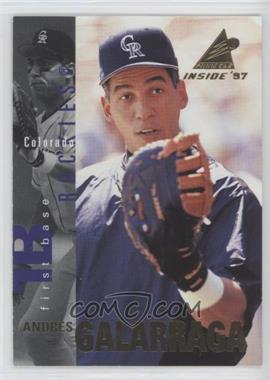 1997 Pinnacle Inside - [Base] #30 - Andres Galarraga