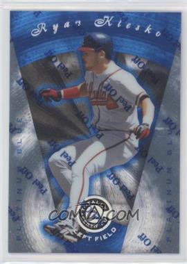 1997 Pinnacle Totally Certified - [Base] - Platinum Blue Missing Serial Number #14 - Ryan Klesko