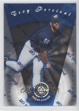 1997 Pinnacle Totally Certified - [Base] - Platinum Blue #50 - Troy Percival /1999