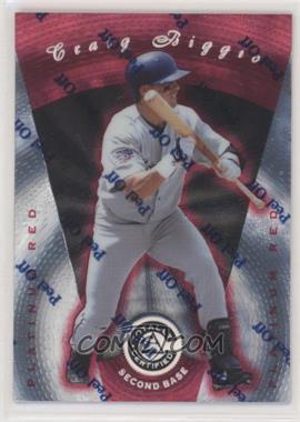 1997 Pinnacle Totally Certified - [Base] - Platinum Red Missing Serial Number #9 - Craig Biggio