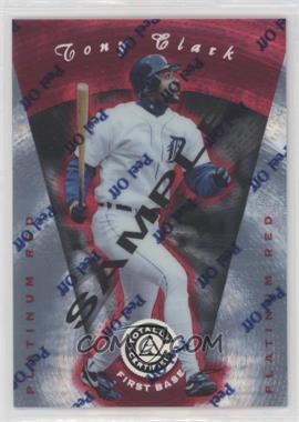 1997 Pinnacle Totally Certified - [Base] - Platinum Red Sample #18 - Tony Clark