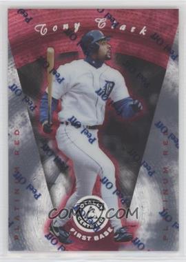 1997 Pinnacle Totally Certified - [Base] - Platinum Red #18 - Tony Clark /3999