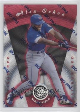 1997 Pinnacle Totally Certified - [Base] - Platinum Red #72 - Alex Ochoa /3999