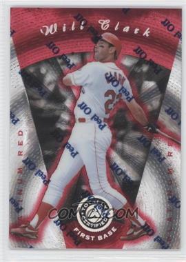 1997 Pinnacle Totally Certified - [Base] - Platinum Red #97 - Will Clark /3999