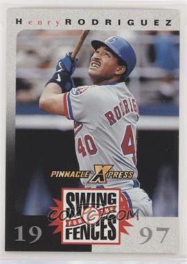 1997 Pinnacle X-Press - Swing for the Fences Game #_HERO - Henry Rodriguez