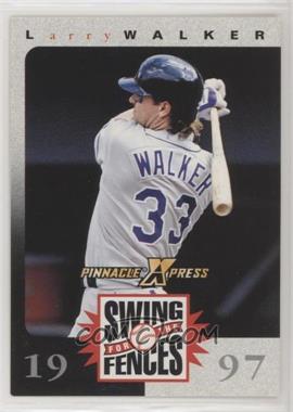 1997 Pinnacle X-Press - Swing for the Fences Game #_LAWA - Larry Walker