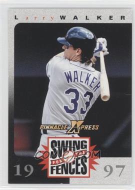 1997 Pinnacle X-Press - Swing for the Fences Game #_LAWA - Larry Walker