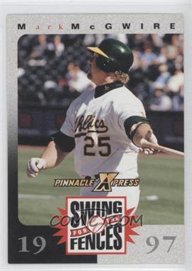 1997 Pinnacle X-Press - Swing for the Fences Game #_MAMC - Mark McGwire