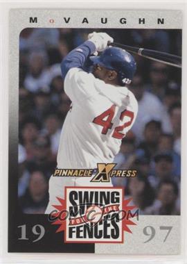 1997 Pinnacle X-Press - Swing for the Fences Game #_MOVA - Mo Vaughn