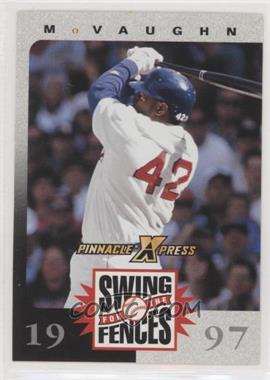 1997 Pinnacle X-Press - Swing for the Fences Game #_MOVA - Mo Vaughn