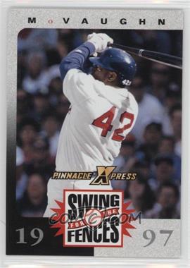 1997 Pinnacle X-Press - Swing for the Fences Game #_MOVA - Mo Vaughn