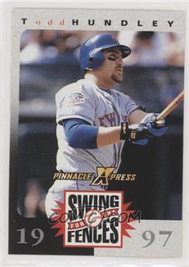 1997 Pinnacle X-Press - Swing for the Fences Game #_TOHU - Todd Hundley