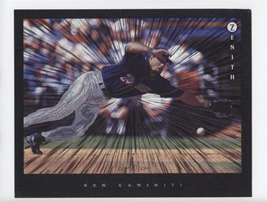 1997 Pinnacle Zenith - 8 x 10 - Dufex #7 - Ken Caminiti [Noted]