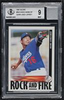 Hideo Nomo [BGS/GGUM Game Used 9 MINT]