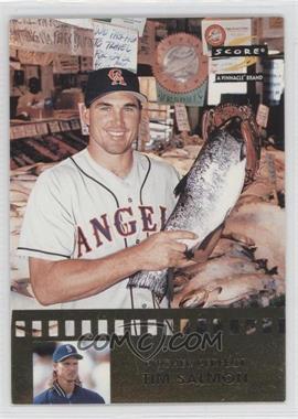 1997 Score - Pitcher Perfect #7 - Tim Salmon, Randy Johnson