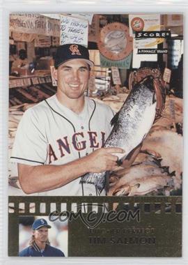 1997 Score - Pitcher Perfect #7 - Tim Salmon, Randy Johnson