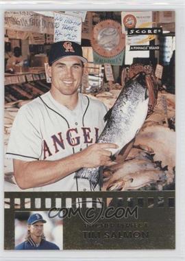 1997 Score - Pitcher Perfect #7 - Tim Salmon, Randy Johnson